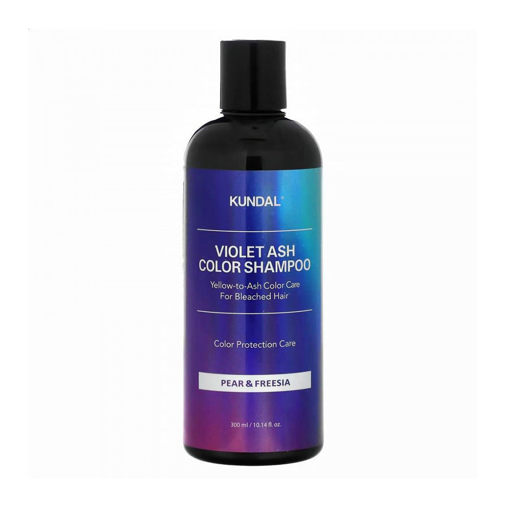 Відтінковий шампунь для волосся Kundal Violet Ash Color Shampoo Pear &amp; Freesia, 300 мл